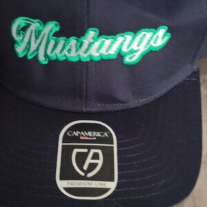 New Cap America Premium Line, Mustangs Navy Blue hat, XS Adjustable SnapBack